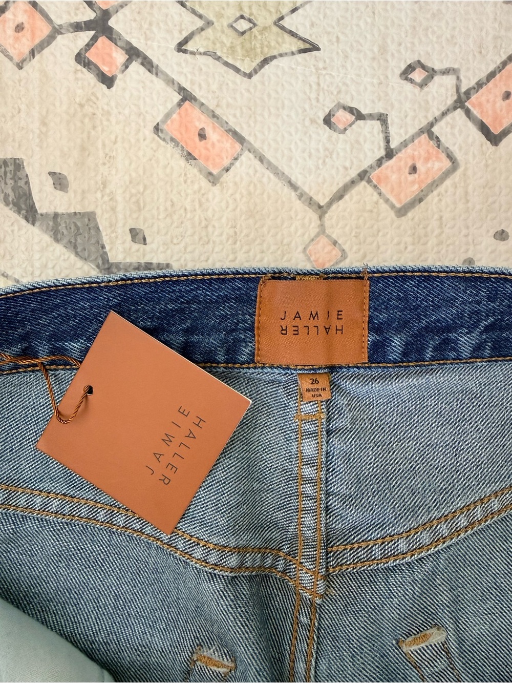 JAMIE HALLER Fan Jean in Borrego Indigo NWT - Picture 5 of 9